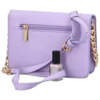 Dámska crossbody kabelka svetlofialová - DIANA & CO Berefy Snake