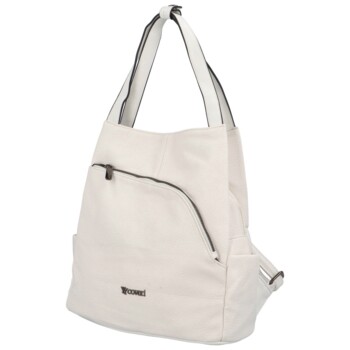Dámska kabelka batoh biela - Coveri Admuta
