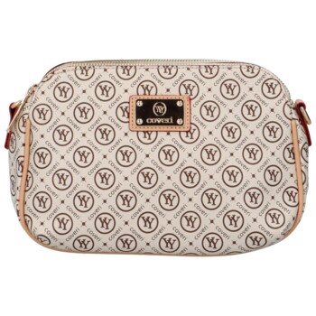 Dámska crossbody kabelka krémová - Coveri Miraya