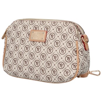 Dámska crossbody kabelka krémová - Coveri Miraya
