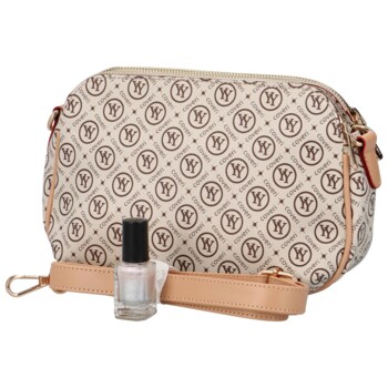 Dámska crossbody kabelka krémová - Coveri Miraya