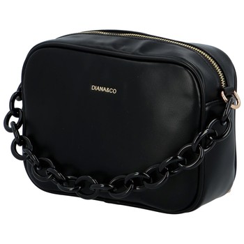 Dámska crossbody kabelka čierna - DIANA & CO Aftery