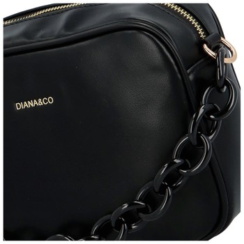 Dámska crossbody kabelka čierna - DIANA & CO Aftery