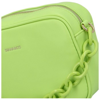 Dámska crossbody kabelka svetlozelená - DIANA & CO Aftery