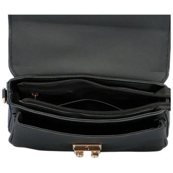 Dámska crossbody kabelka čierna - Coveri Azteca