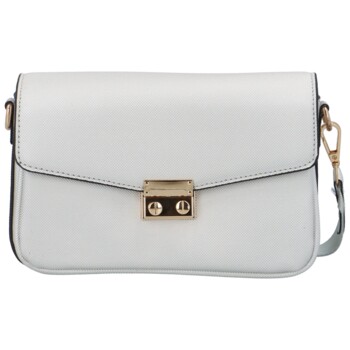 Dámska crossbody kabelka strieborná - Coveri Azteca