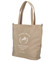 Dámska látková taška svetlá taupe- Coveri March