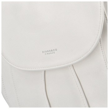 Dámsky batoh biely - DIANA & CO Flippo
