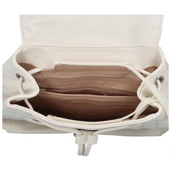 Dámsky batoh biely - DIANA & CO Flippo