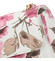 Dámska crossbody kabelka biela - DIANA & CO Melly Flower