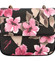 Dámska crossbody kabelka čierna - DIANA & CO Melly Flower
