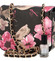 Dámska crossbody kabelka čierna - DIANA & CO Melly Flower