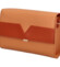 Dámska listová kabelka marhuľovo oranžová - DIANA & CO Klenorny