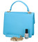 Dámska kabelka do ruky nebesky modrá - DIANA & CO Lelou