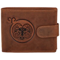 Pánska kožená peňaženka hnedá - Delami Aroga Baran