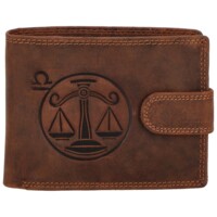 Pánska kožená peňaženka hnedá - Delami Aroga Váhy