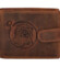 Pánska kožená peňaženka hnedá - Delami Aroga Lev
