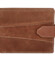 Pánska kožená peňaženka hnedá brúsená - Tomas Inrogo
