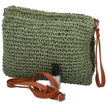 Dámska crossbody kabelka zelená - Firenze Patty
