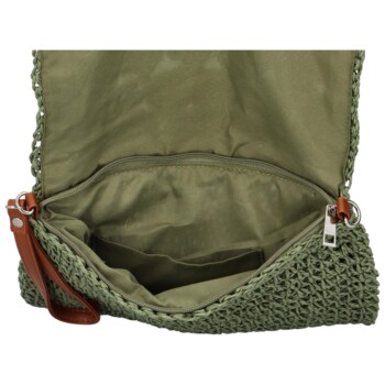 Dámska crossbody kabelka zelená - Firenze Patty