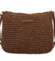 Dámska crossbody kabelka coffee - Firenze Harper