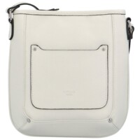 Dámska kožená crossbody biela - Katana Biwelda