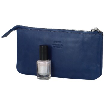 Dámska kožená peňaženka modrá - Katana Sialla 