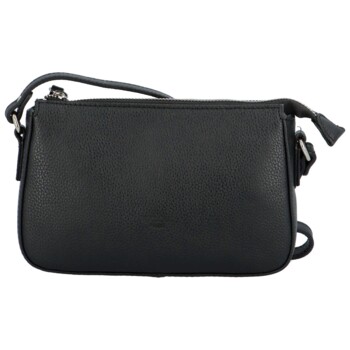 Dámska kožená crossbody kabelka čierna - Katana Zeily