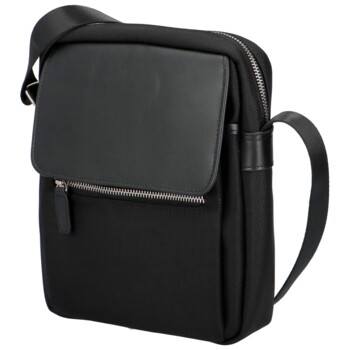Pánska crossbody taška čierna - Katana Ferrilo