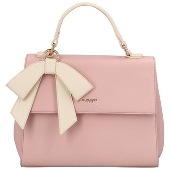 Dámska kabelka do ruky ružová - DIANA & CO MeiTei