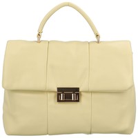 Dámska kabelka do ruky svetlo žltá - DIANA & CO Noreply
