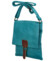 Dámska crossbody kabelka tyrkysová - Paolo bags Taisi