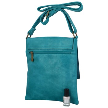 Dámska crossbody kabelka tyrkysová - Paolo bags Taisi