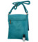 Dámska crossbody kabelka tyrkysová - Paolo bags Taisi
