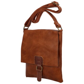 Dámska crossbody kabelka hnedá - Paolo bags Taisi