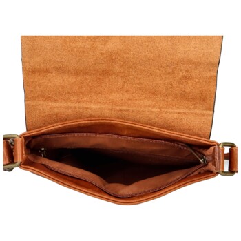 Dámska crossbody kabelka hnedá - Paolo bags Taisi