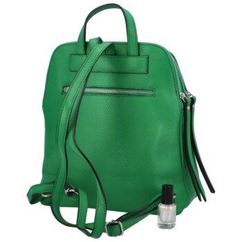 Dámsky kožený batoh zelený - ItalY Madero