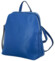 Dámsky kožený batoh kráľovsky modrý - ItalY Madero