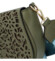 Dámska kožená crossbody kabelka khaki - ItalY Betteryela