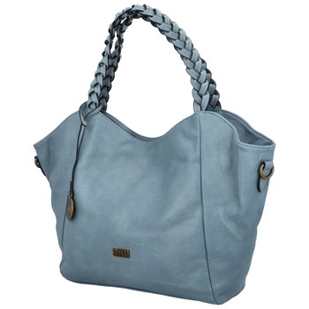 Dámska kabelka cez rameno bledo modrá - Coveri Aurora