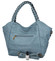 Dámska kabelka cez rameno bledo modrá - Coveri Aurora