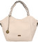 Dámska kabelka cez rameno svetlo béžová - Coveri Aurora