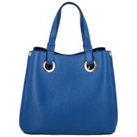 Dámska kožená kabelka kráľovsky modrá - Delami Roseli