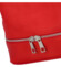 Dámska kožená kabelka cez rameno červená - ItalY Nellis