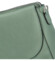 Dámska kožená crossbody kabelka šedozelená - Delami Juliane