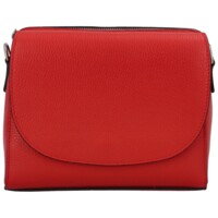 Dámska kožená crossbody kabelka červená - Delami Juliane