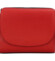 Dámska kožená crossbody kabelka červená - Delami Juliane