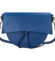 Dámska luxusná kožená kabelka kráľovsky modrá - ItalY Mephia