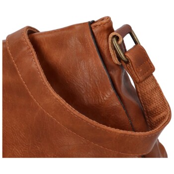 Dámska crossbody kabelka svetlo hnedá - Paolo Bags Jessica