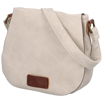 Dámska crossbody kabelka svetlo béžová - Paolo Bags Jessica